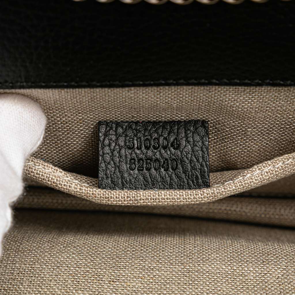 Gucci Small Dollar Calfskin Interlocking G Crossbody - Detail 1