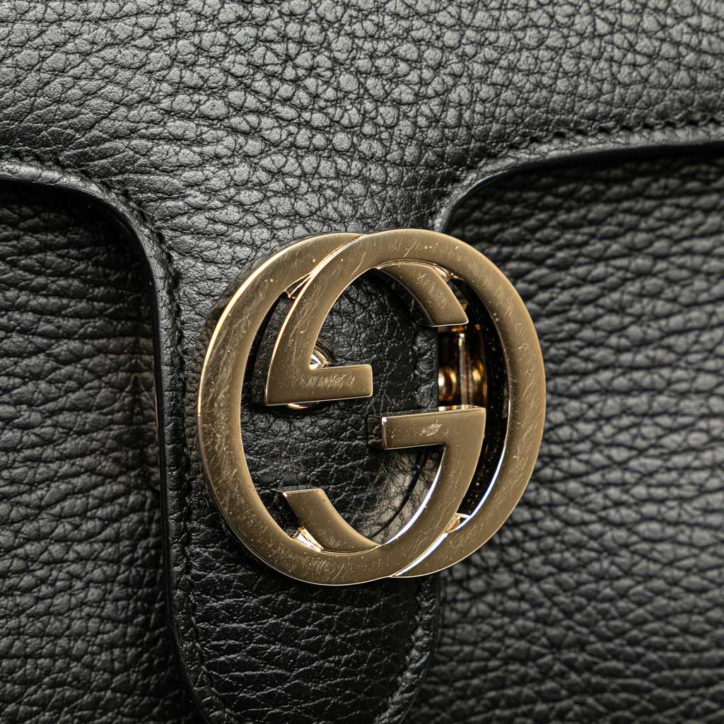 Gucci Small Dollar Calfskin Interlocking G Crossbody - Detail 2