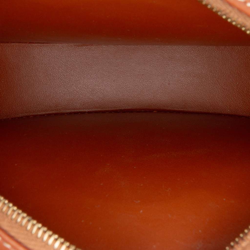 Celine Small Calfskin Cuir Triomphe Oval Crossbody - 4