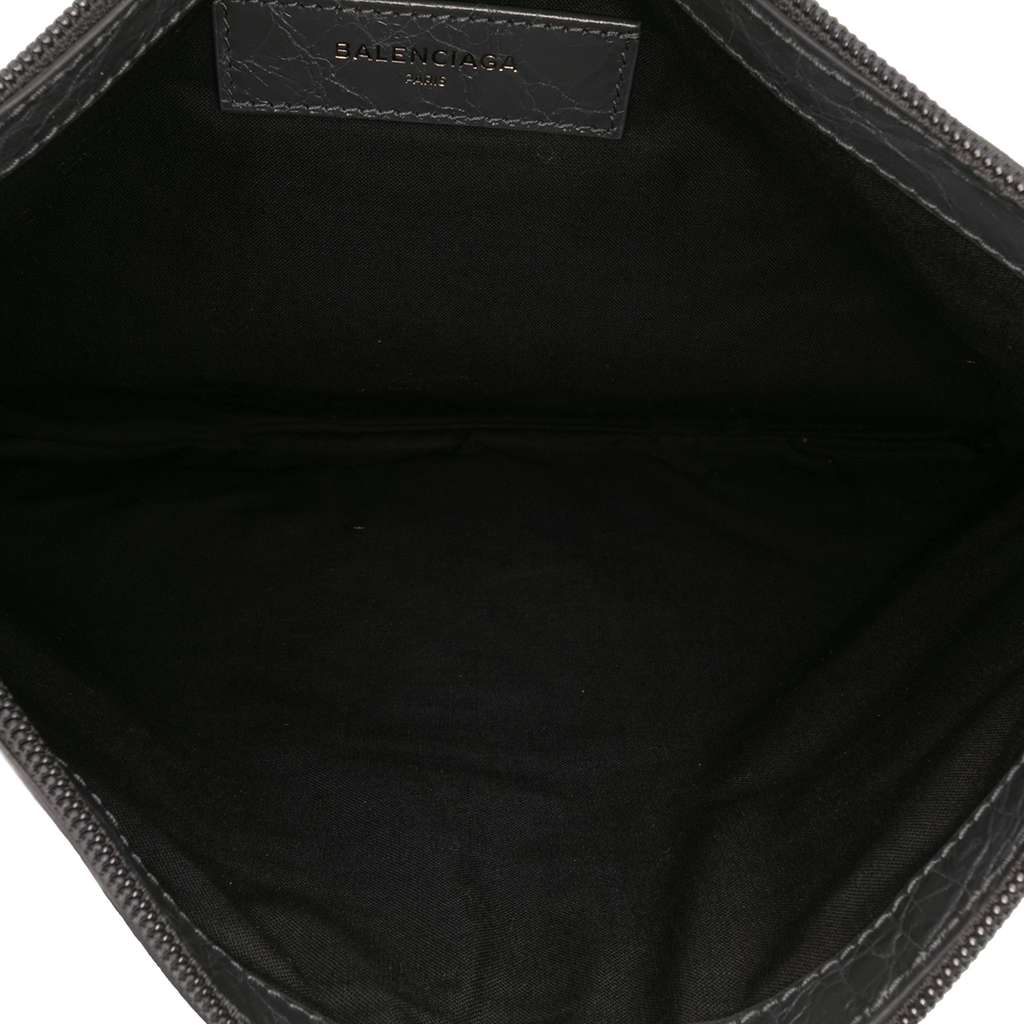 Balenciaga Lambskin Motocross Classic Clip Clutch - 4