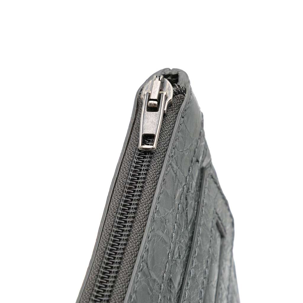 Balenciaga Lambskin Motocross Classic Clip Clutch - Detail 2