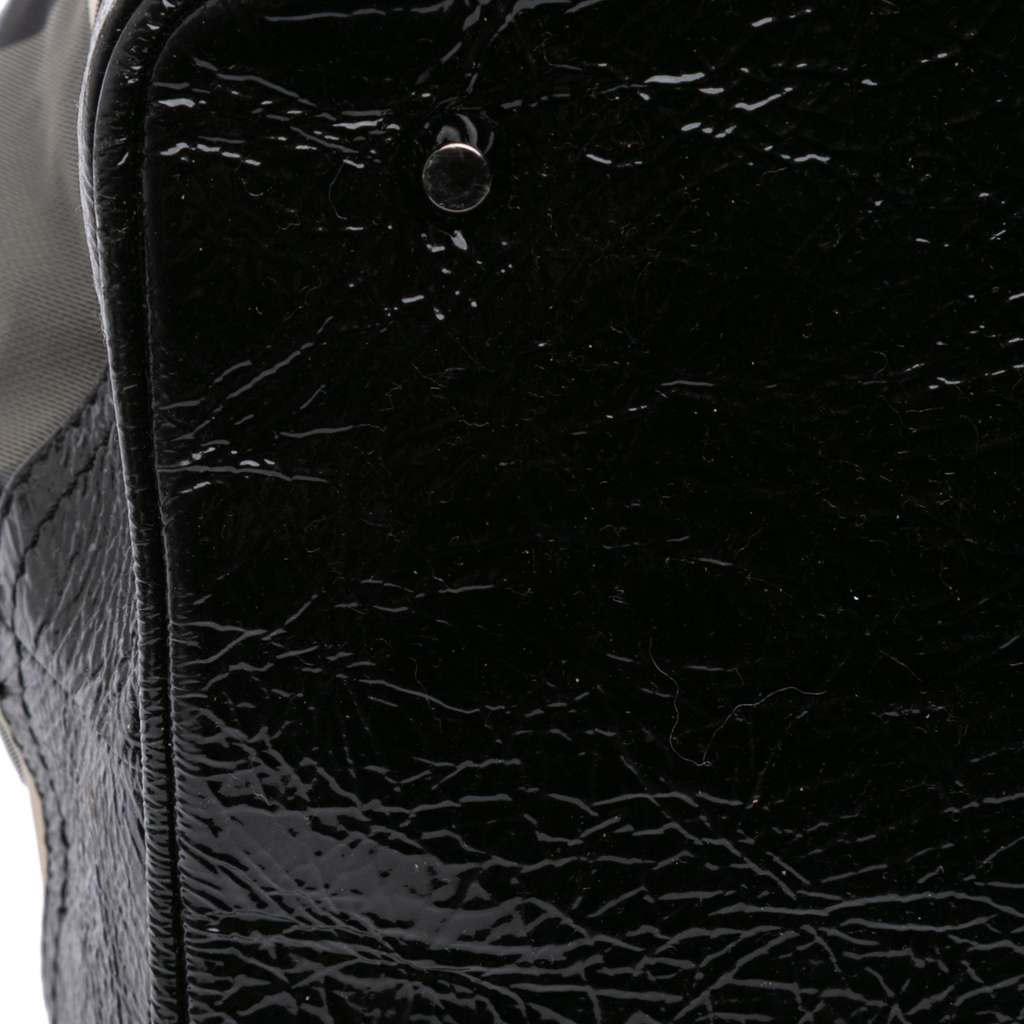 Burberry Beat Check Nylon Lowry Satchel - Image 10