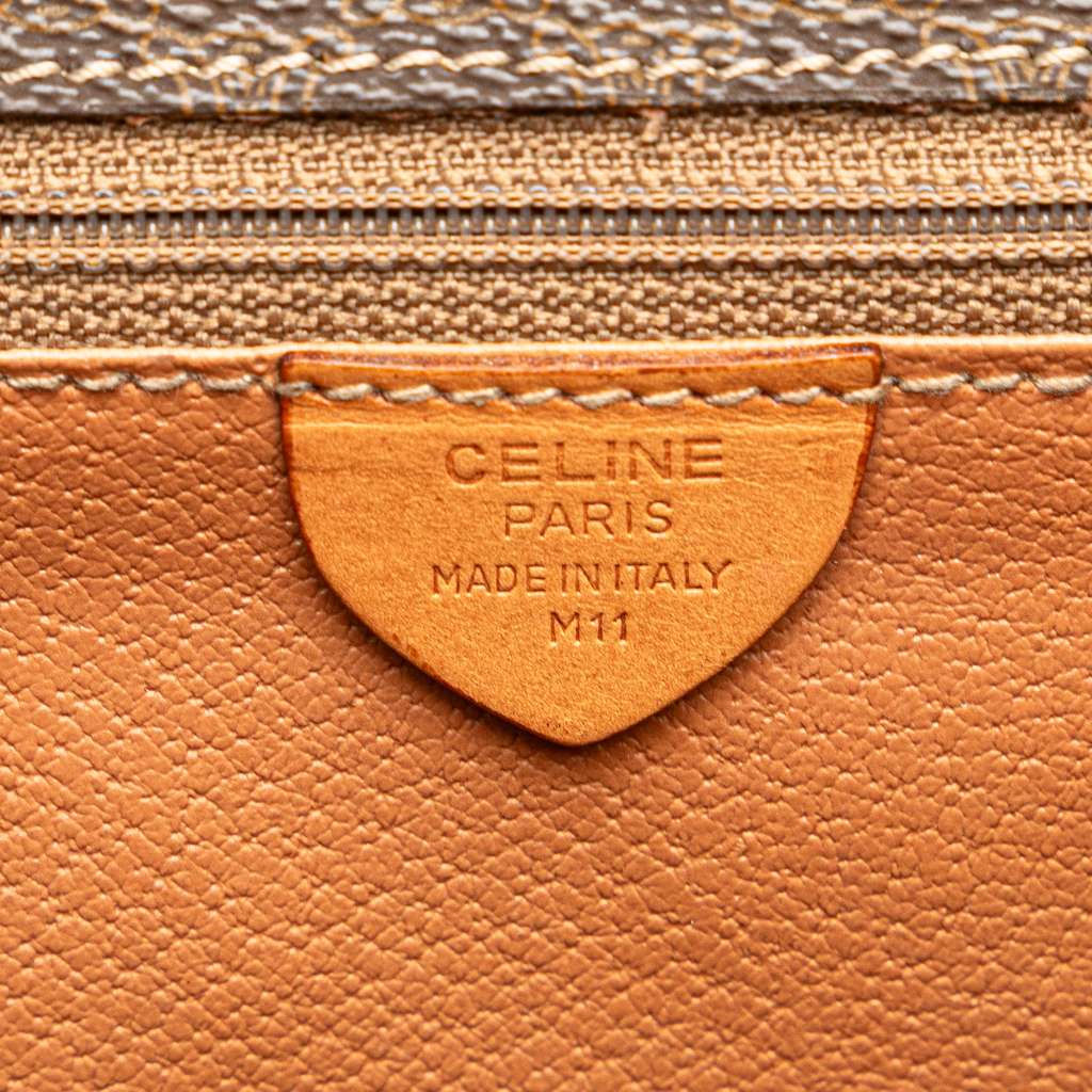 Celine Macadam Coated Canvas Crossbody - 5