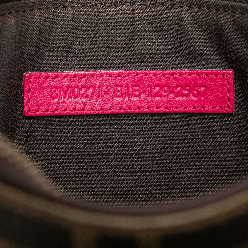 Fendi Zucca Spalmati Chain Pochette - Detail 1