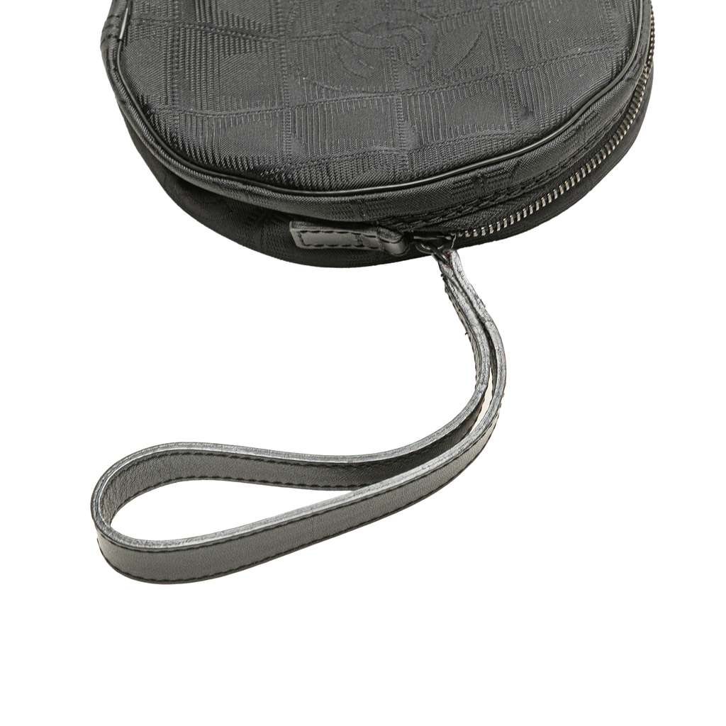 Chanel New Travel Line Nylon Round Pouch - Image 12