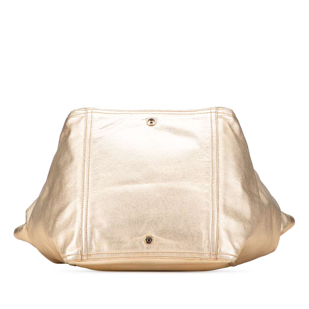 Saint Laurent Medium Leather Downtown Tote - Image 6