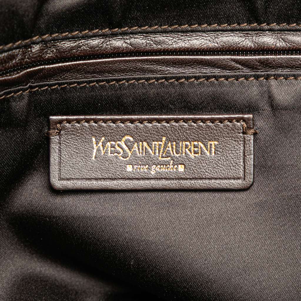 Saint Laurent Medium Leather Downtown Tote - Side view