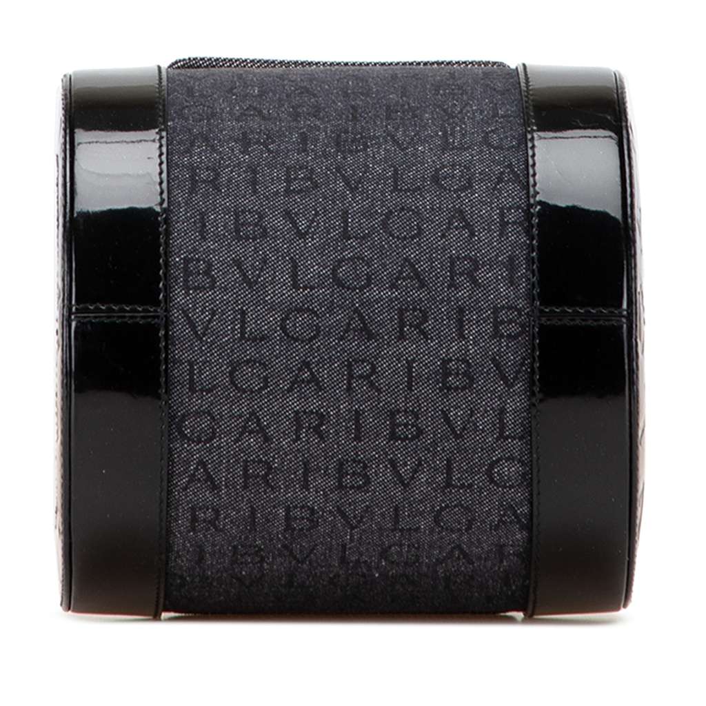 Bvlgari Mini Logomania Denim B Zero1 Cylinder Flap - Image 6