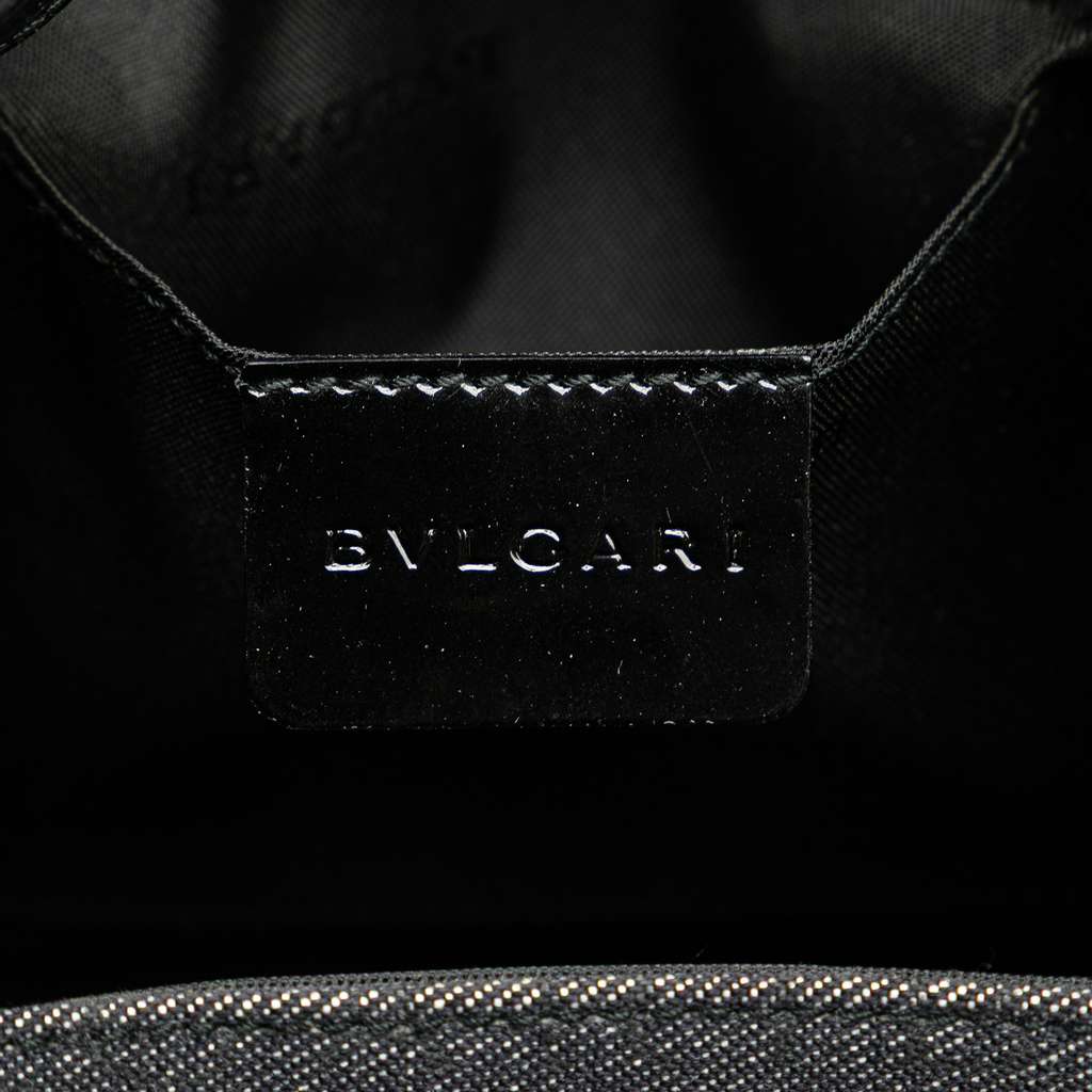 Bvlgari Mini Logomania Denim B Zero1 Cylinder Flap - Side view