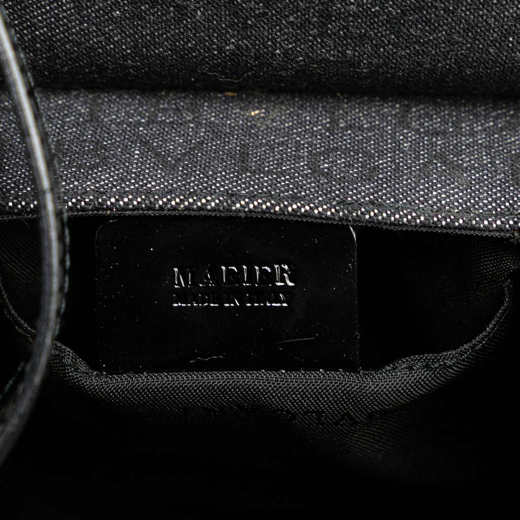 Bvlgari Mini Logomania Denim B Zero1 Cylinder Flap - Detail 1