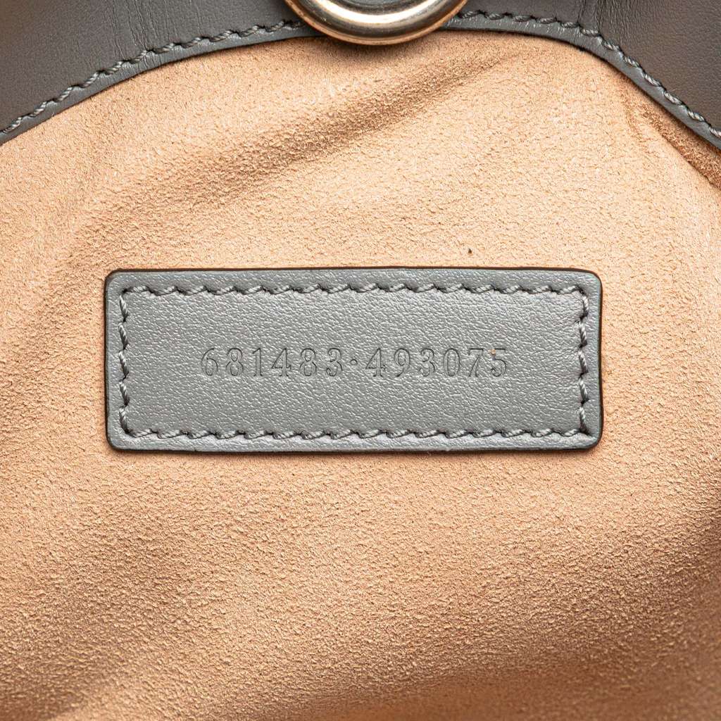 Gucci Small GG Marmont Matelasse Leather Aria Chain Tote - Side view