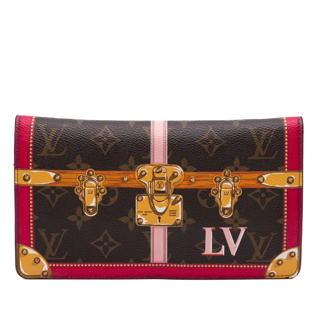 Louis Vuitton Monogram Summer Trunks Pochette Weekend