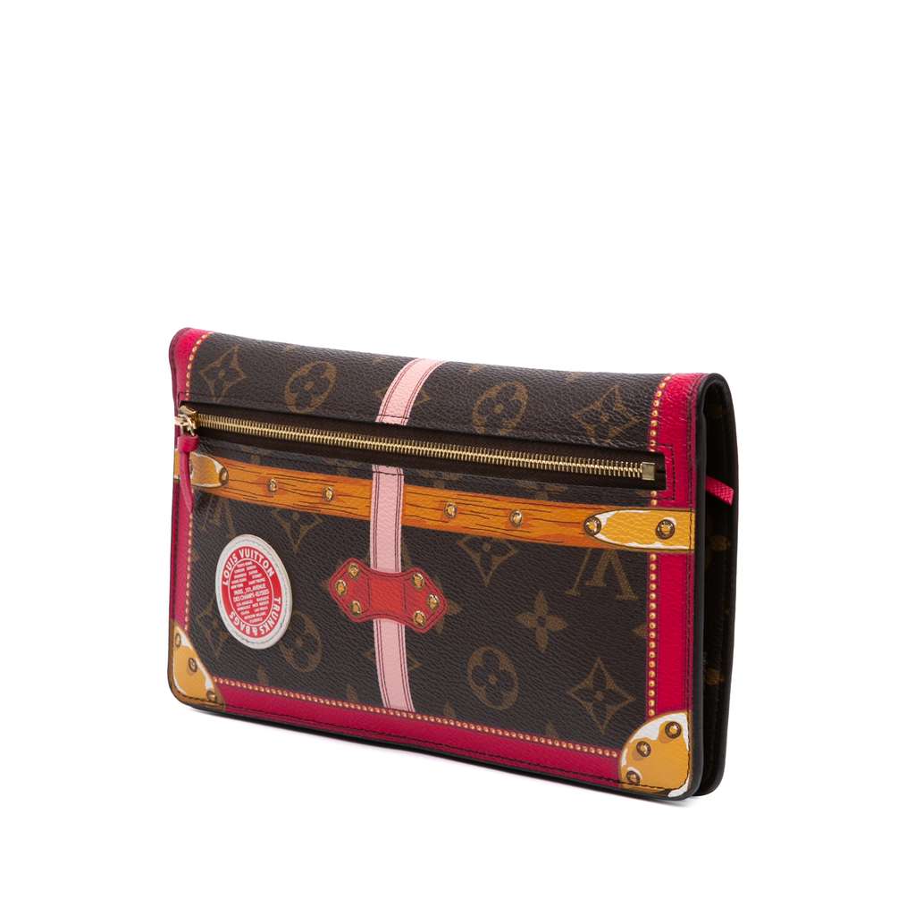 Louis Vuitton Monogram Summer Trunks Pochette Weekend - Back view