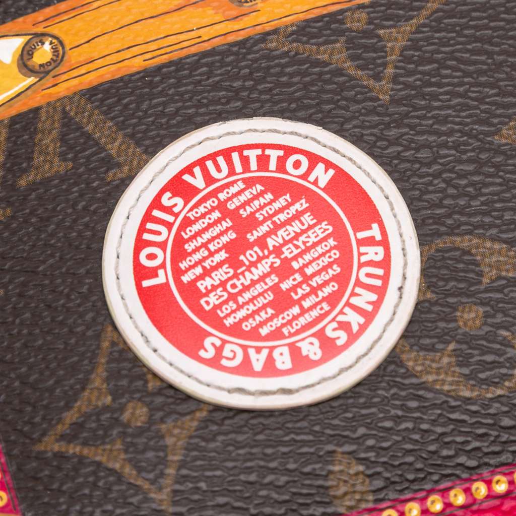 Louis Vuitton Monogram Summer Trunks Pochette Weekend - Detail 1