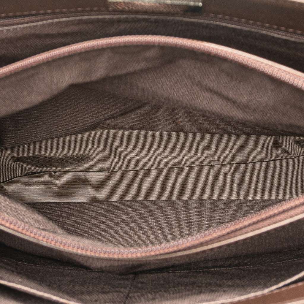 Burberry House Check Canvas Handbag - 4