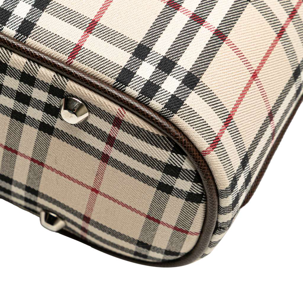 Burberry House Check Canvas Handbag - Image 12