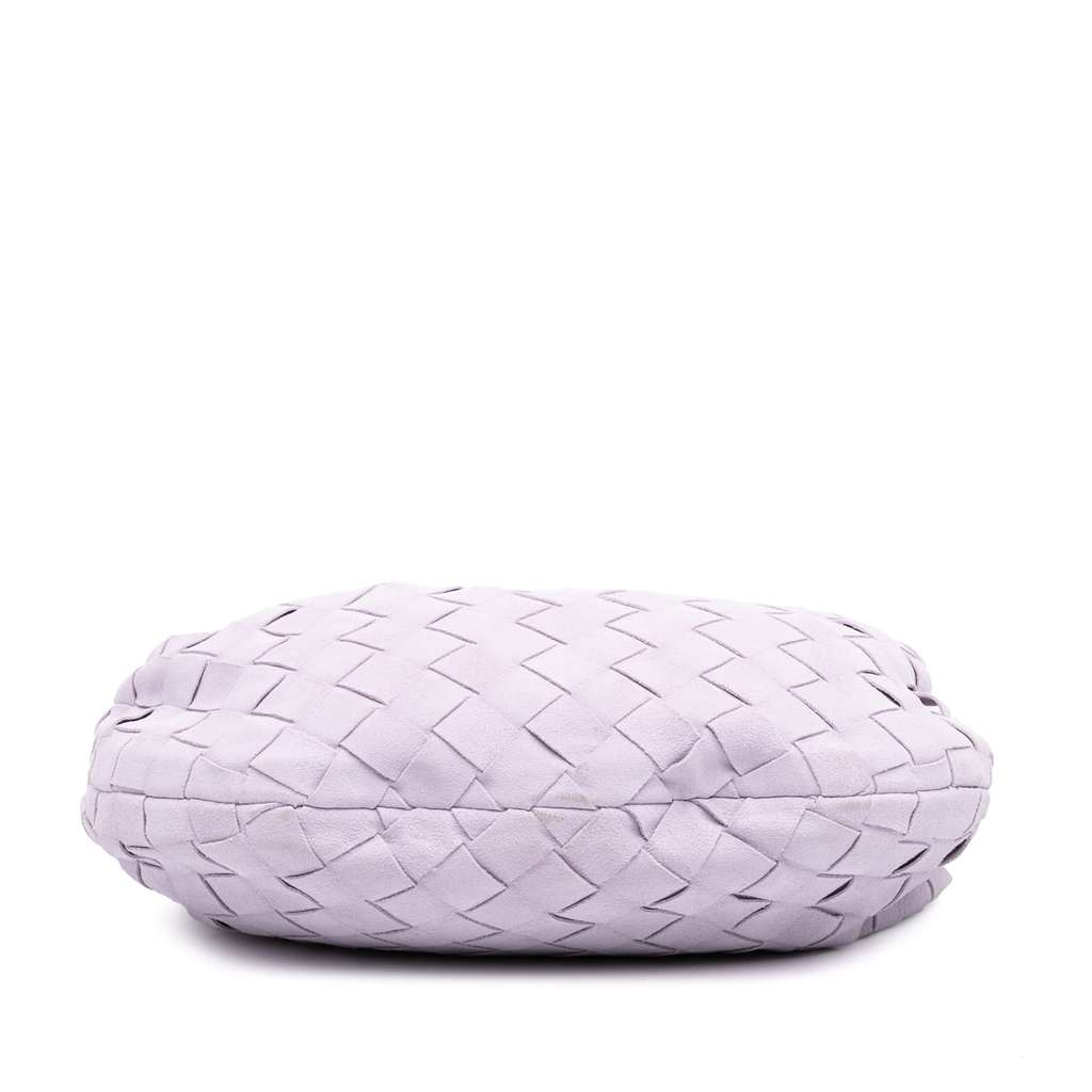 Bottega Veneta Mini Suede Intrecciato Jodie - Image 6