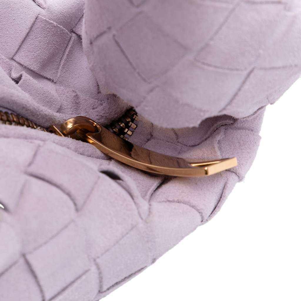 Bottega Veneta Mini Suede Intrecciato Jodie - Detail 2