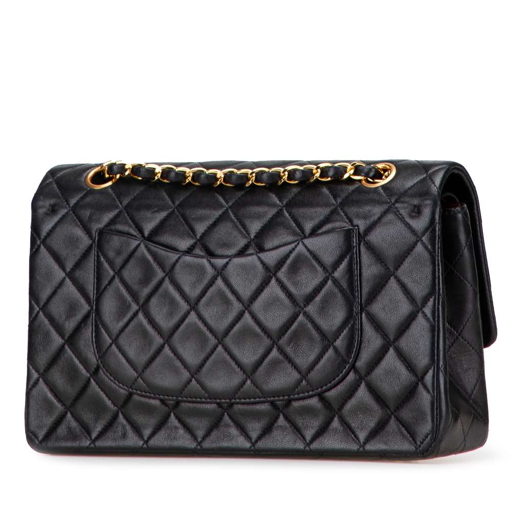 Chanel Medium Classic Lambskin Double Flap - 2