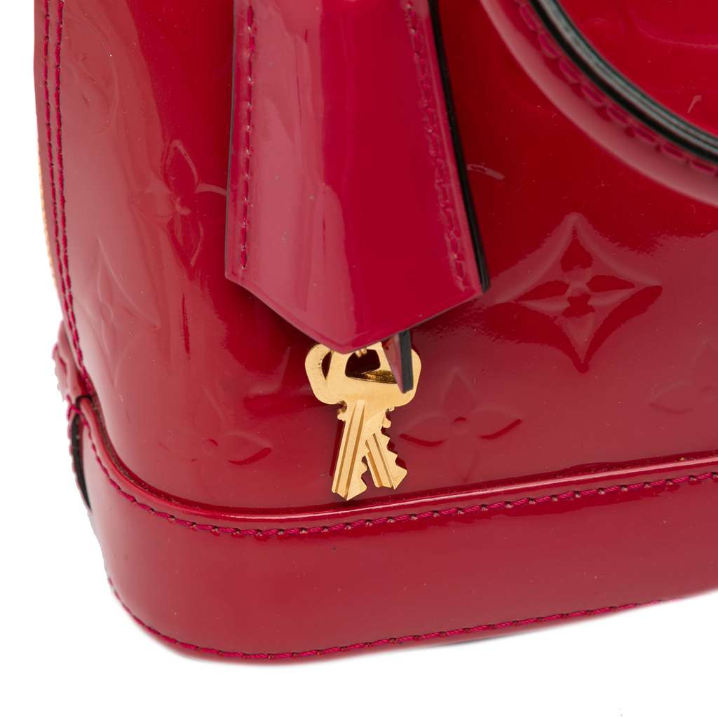 Louis Vuitton Monogram Vernis Alma BB - Image 10