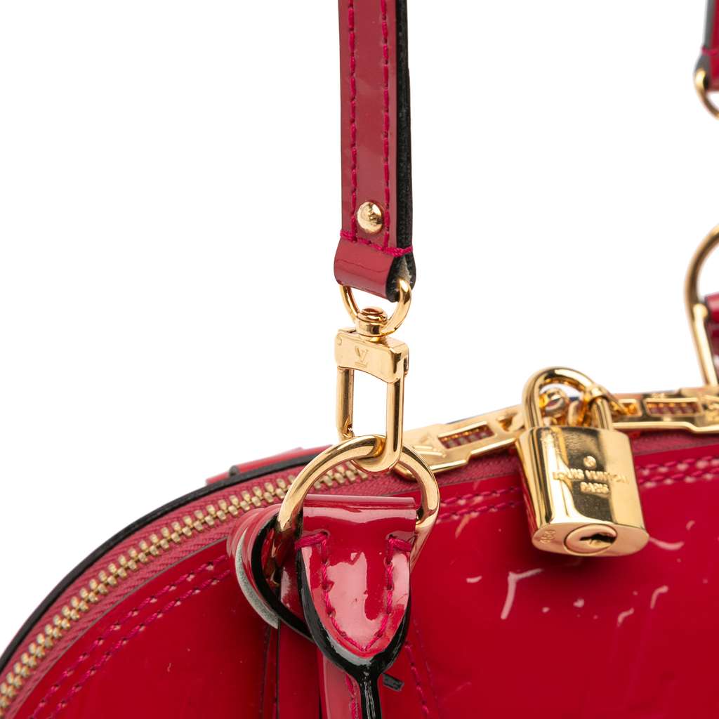 Louis Vuitton Monogram Vernis Alma BB - Image 11
