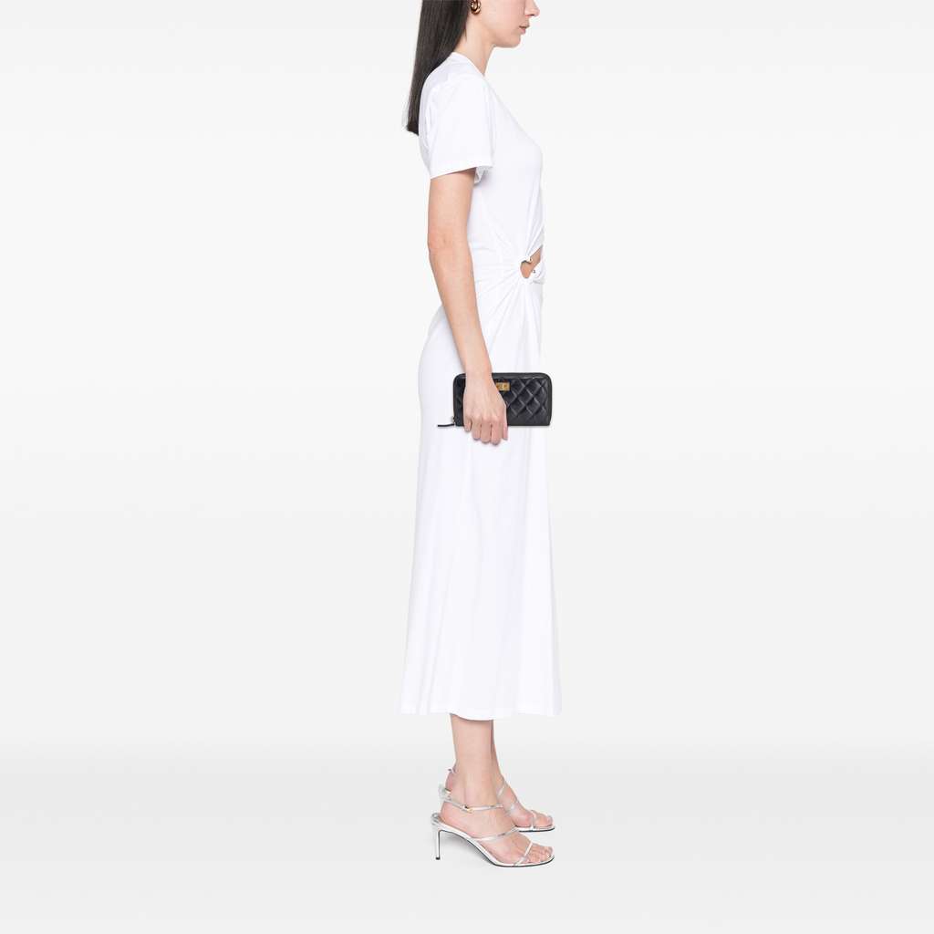 Chanel Reissue 2.55 Quilted Aged Calfskin Zip Around Wallet - Image 13