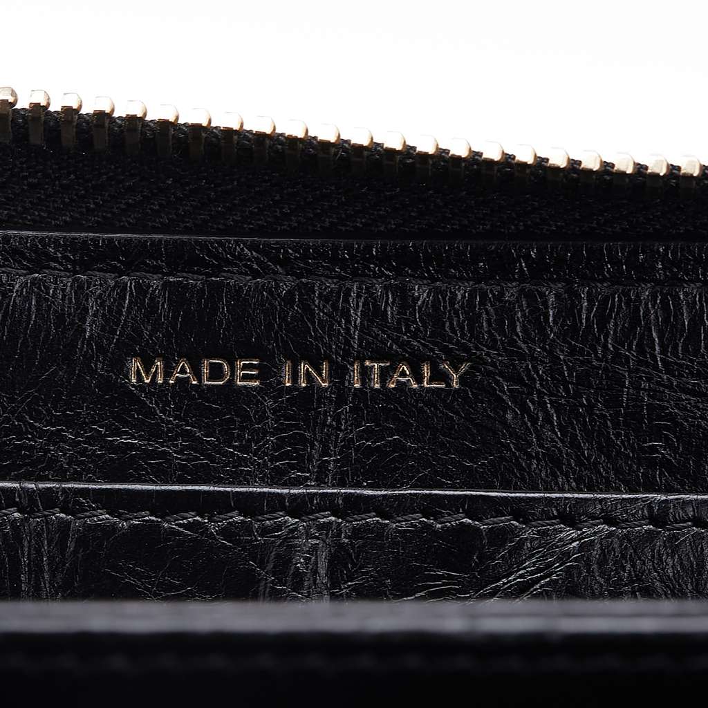 Chanel Reissue 2.55 Quilted Aged Calfskin Zip Around Wallet - Side view