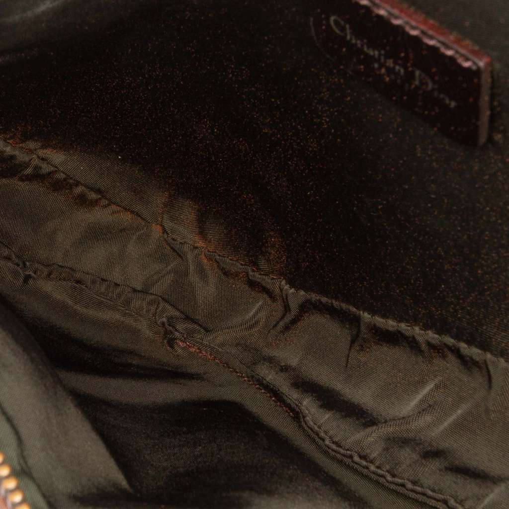 Dior Mini Printed Nylon Saddle Pochette - 4