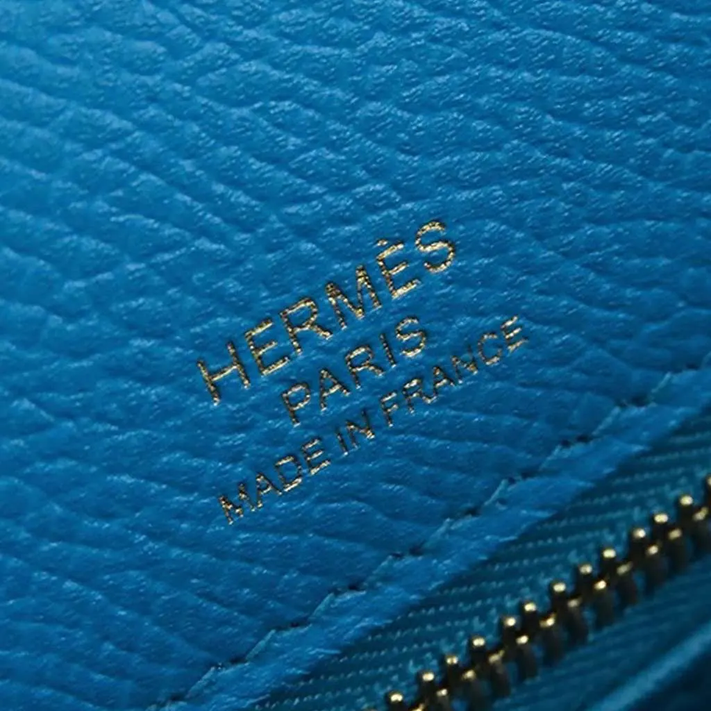 Hermès Tricolor Epsom Kelly II Casaque Sellier 28 Black Leather Good - Model View