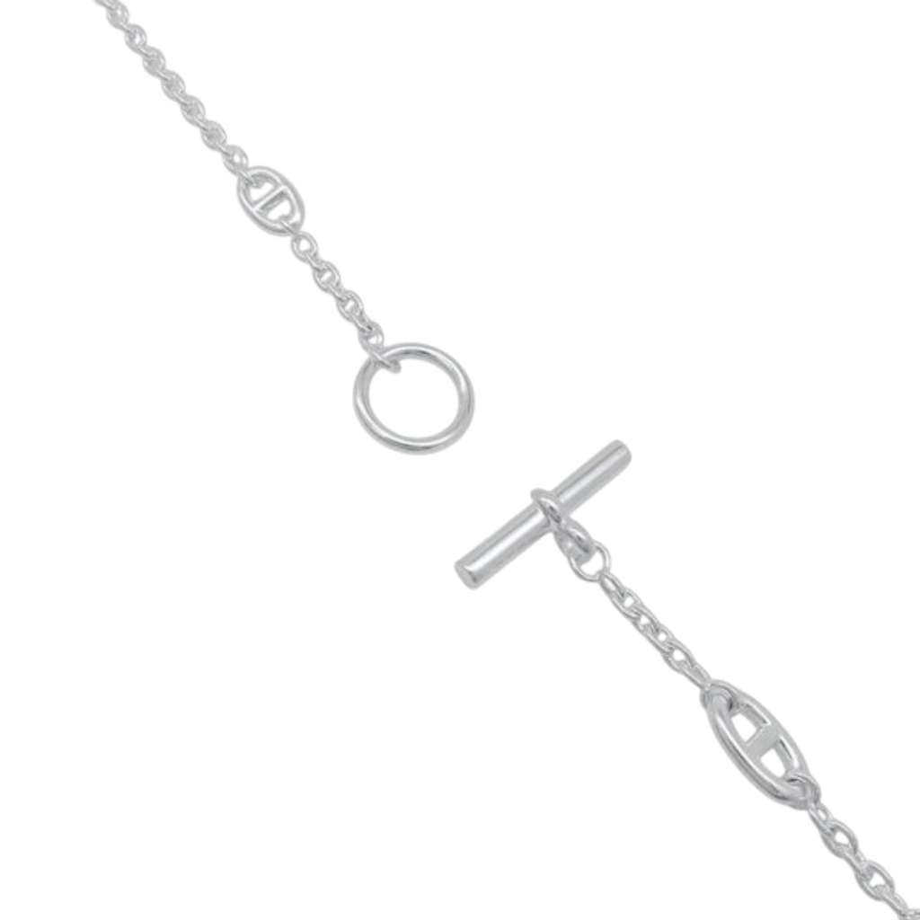 Hermès Sterling Silver Farandole Long Necklace 120 - 3