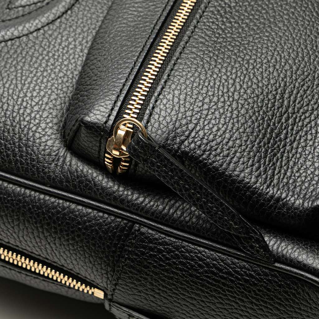 Gucci Pebbled Calfskin Soho Chain Backpack - Detail 2