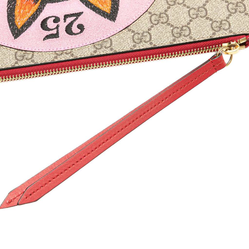Gucci GG Supreme Bosco Clutch - Image 12