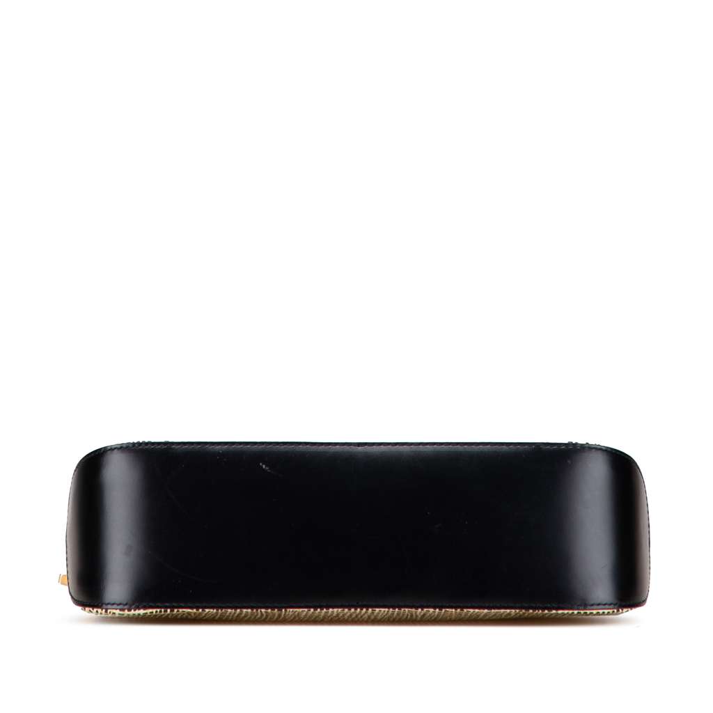 Salvatore Ferragamo Leather Gancini Shoulder Bag - Image 6