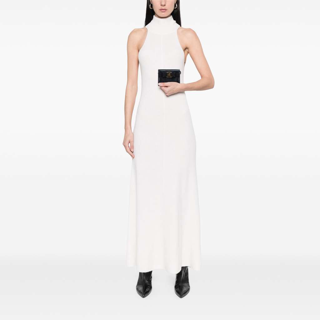 Salvatore Ferragamo Embossed Lizard Leather Vara Bow Pouch - Image 13