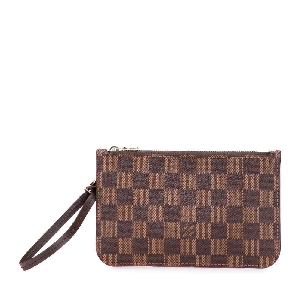 Louis Vuitton Damier Ebene Neverfull PM Pouch