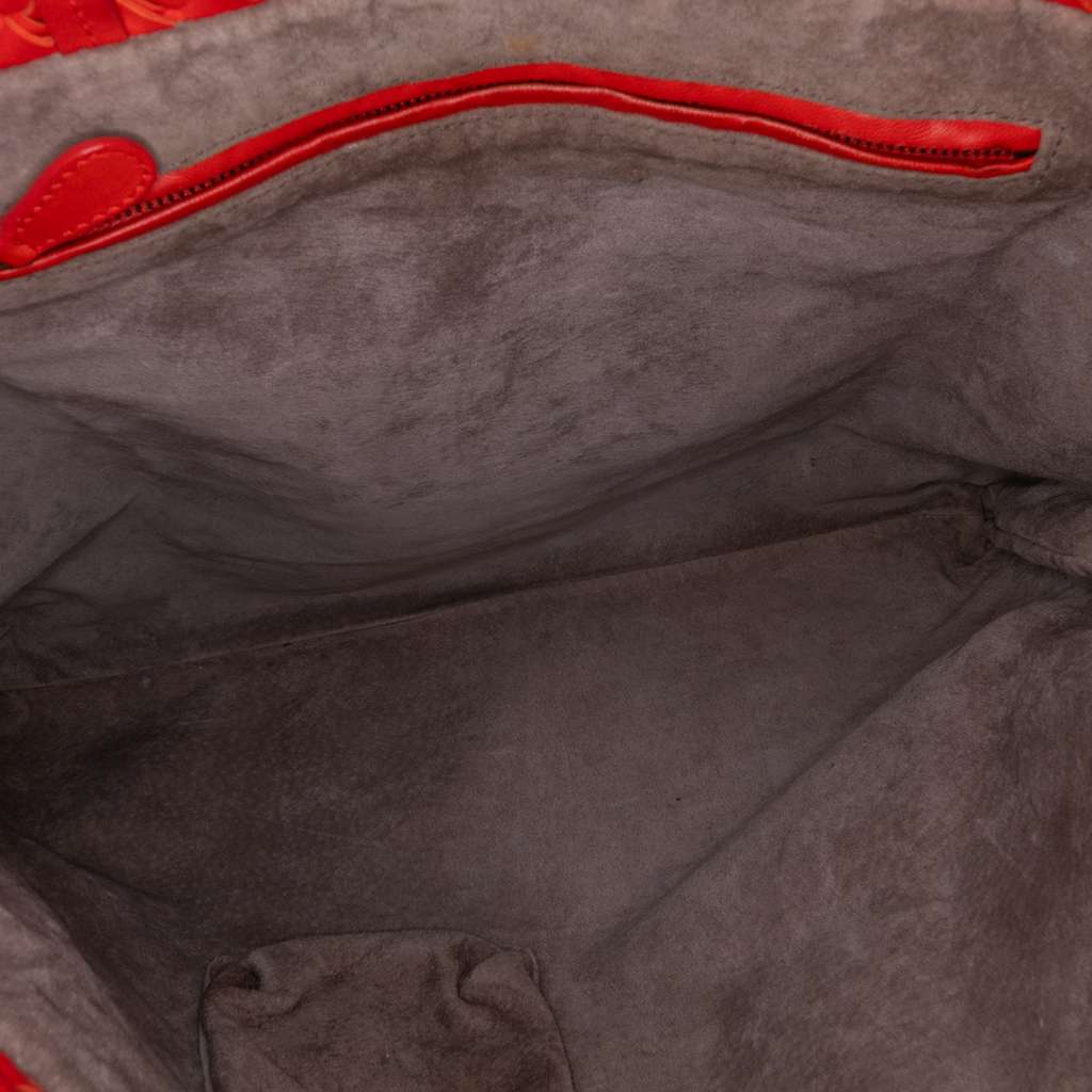 Bottega Veneta Intrecciato Trimmed Bicolor Nappa Satchel - 4