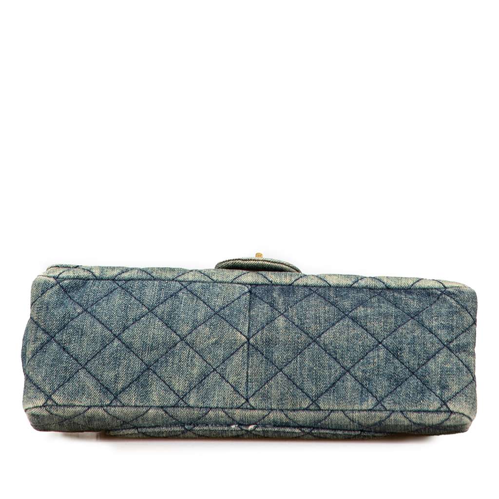 Chanel Reissue 2.55 Quilted Denim Double Flap 226 - Image 6