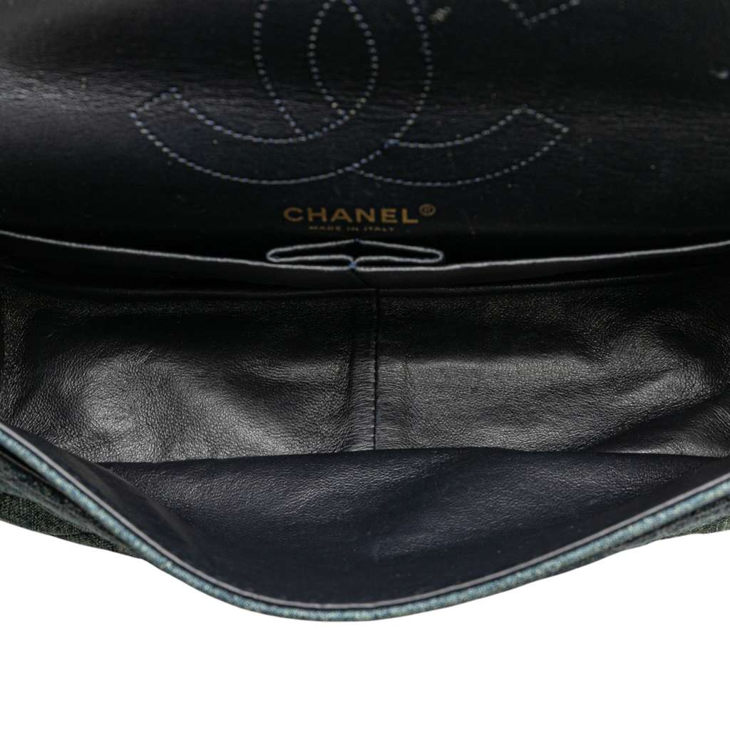 Chanel Reissue 2.55 Quilted Denim Double Flap 226 - 4