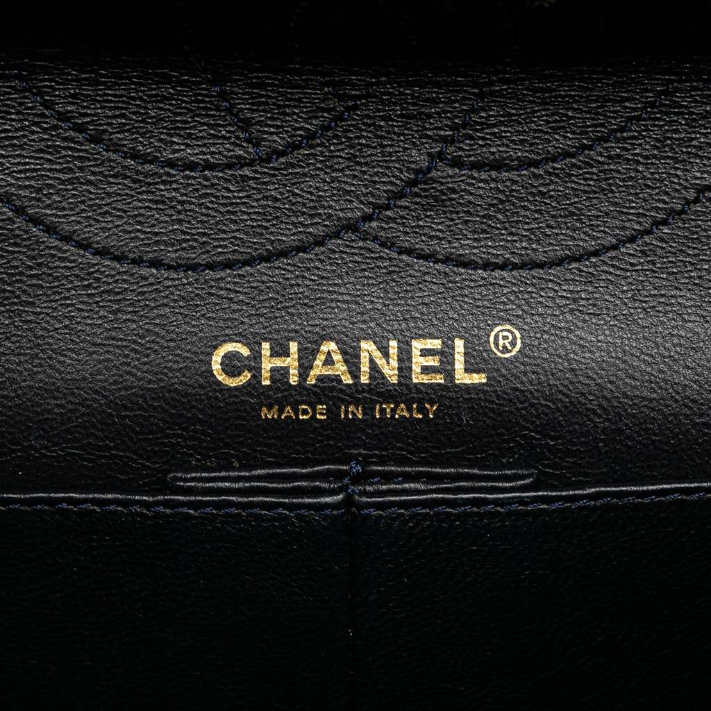 Chanel Reissue 2.55 Quilted Denim Double Flap 226 - Image 10