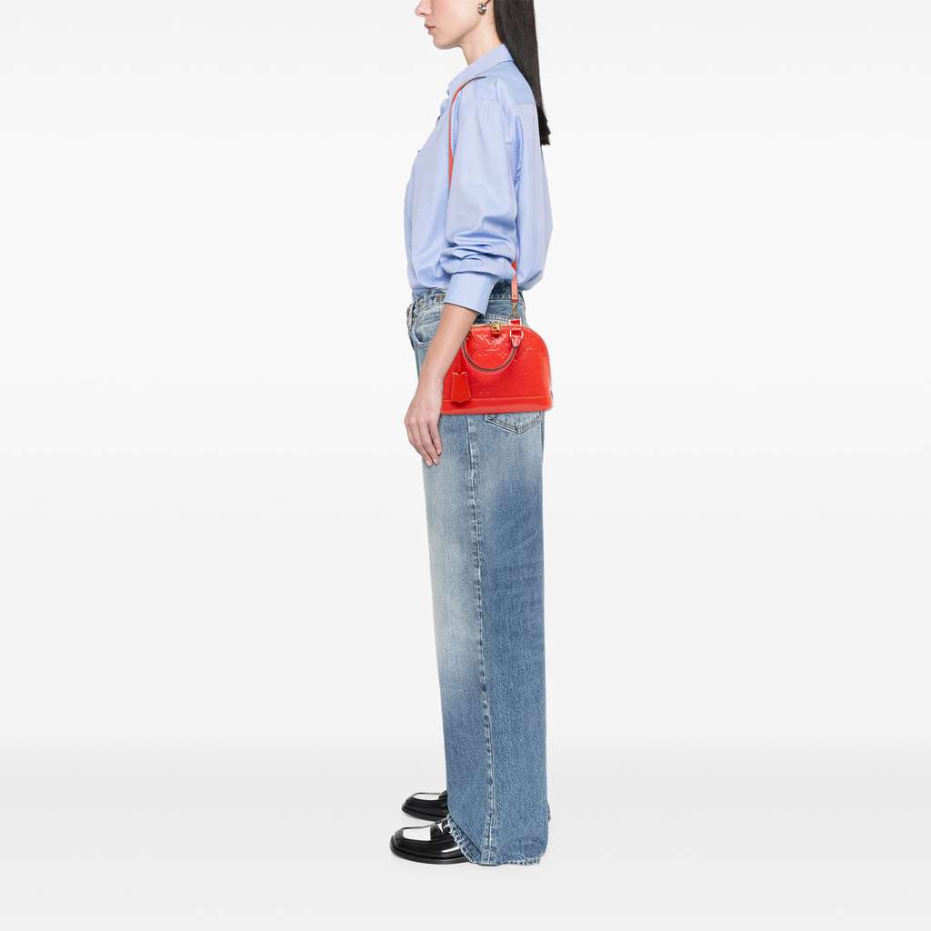 Louis Vuitton Monogram Vernis Alma BB - Image 10