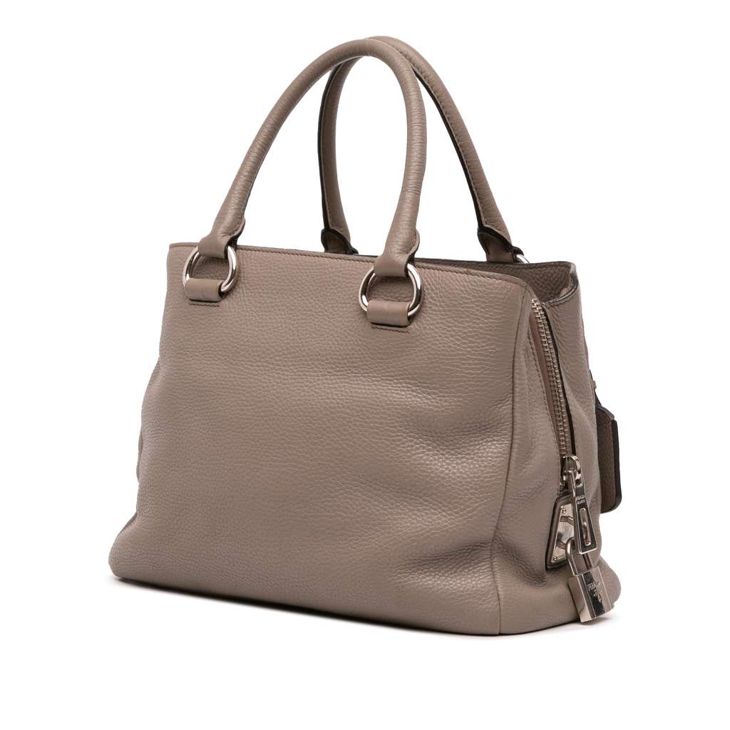 Prada Vitello Phenix Open Convertible Tote - 2