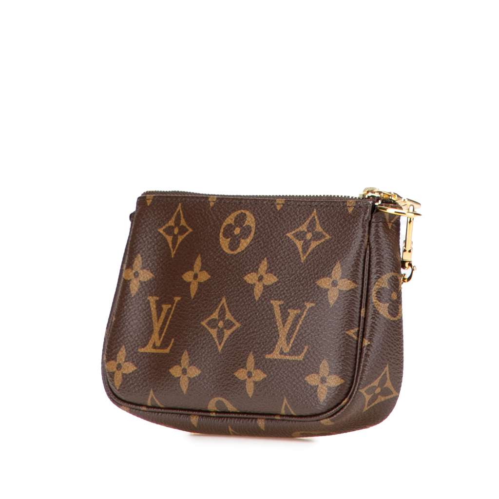 Louis Vuitton Monogram Mini Pochette Accessoires - Back view