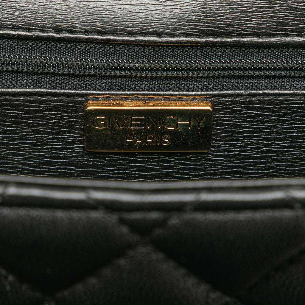 Givenchy Mini Quilted Leather Top Handle Bag - Detail 1