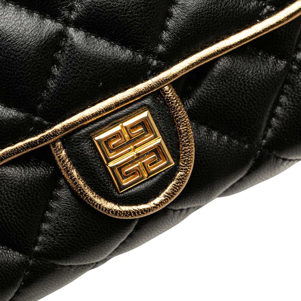 Givenchy Mini Quilted Leather Top Handle Bag - Detail 2