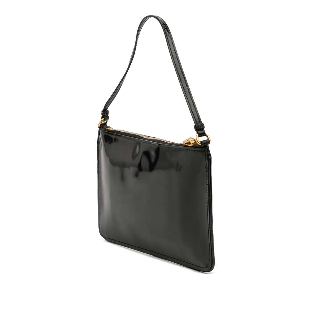 Prada Spazzolato Bow Pochette - 2