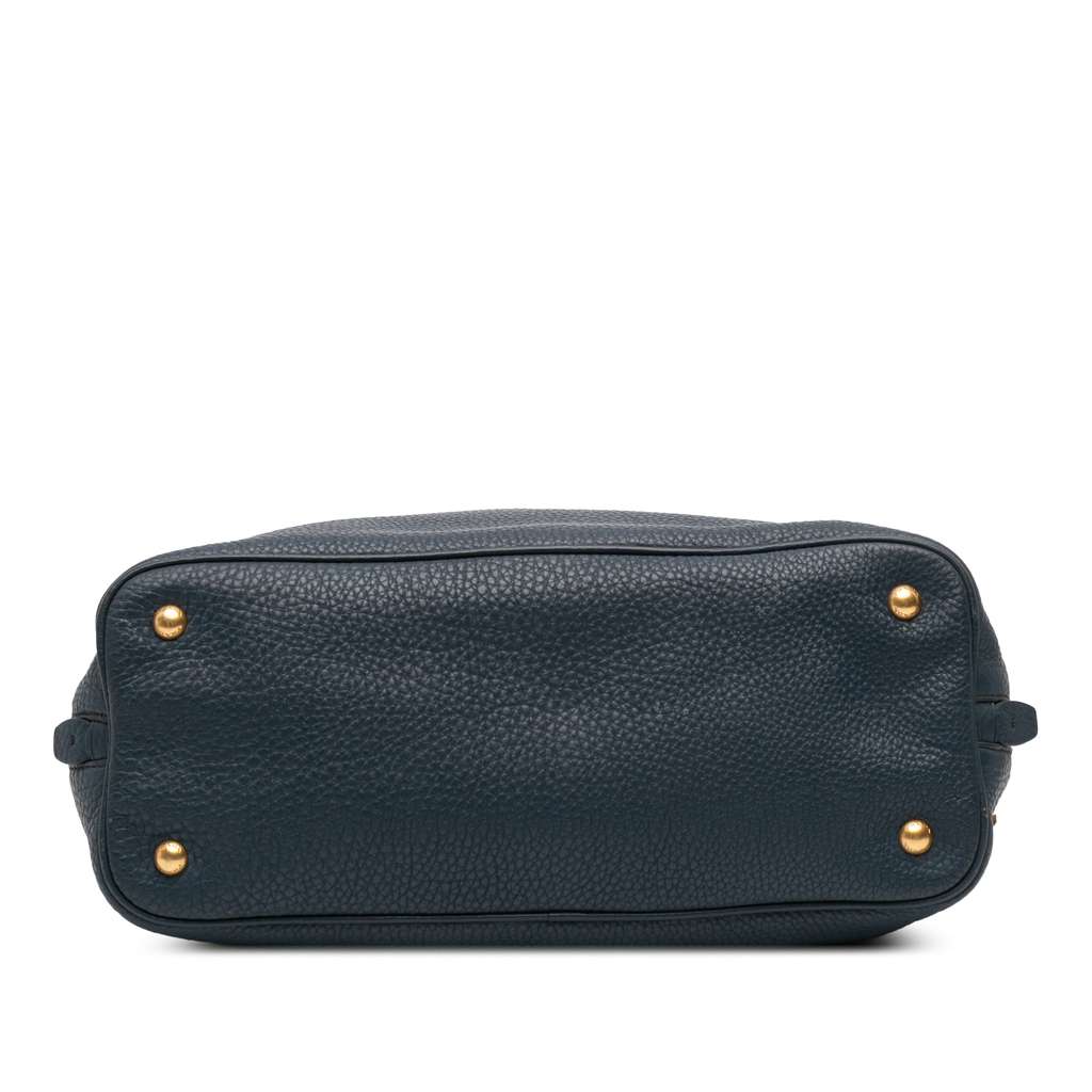 Prada Vitello Daino Side Zip Convertible Tote - Image 6