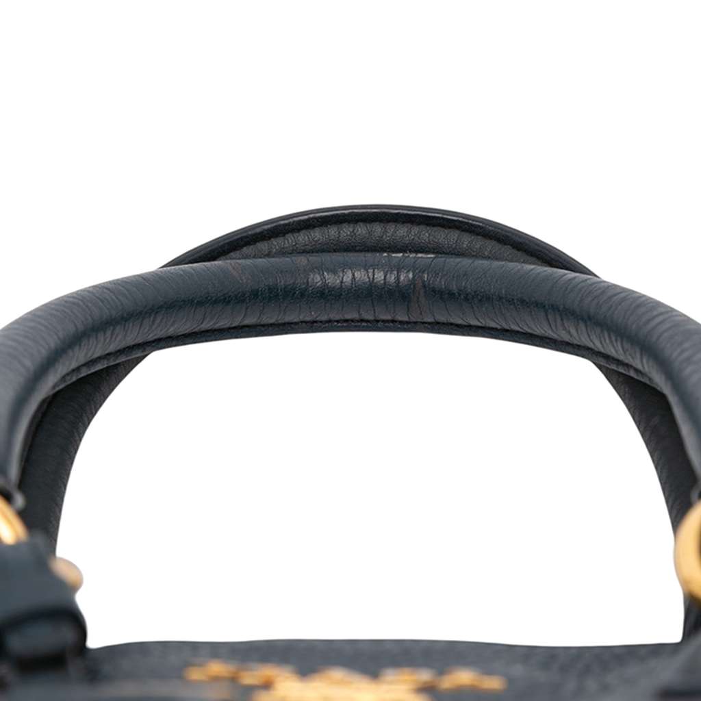 Prada Vitello Daino Side Zip Convertible Tote - Detail 2
