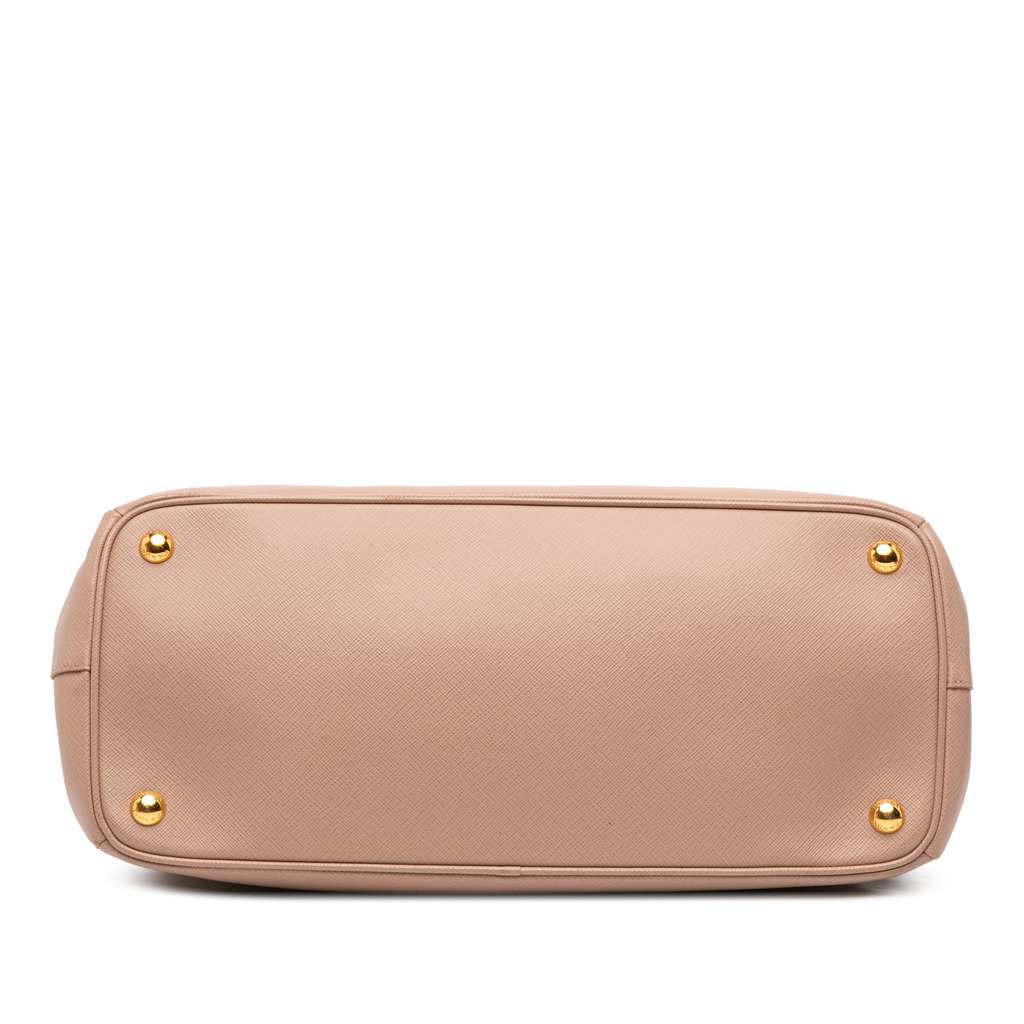 Prada Medium Saffiano Lux Galleria Double Zip Satchel - 3