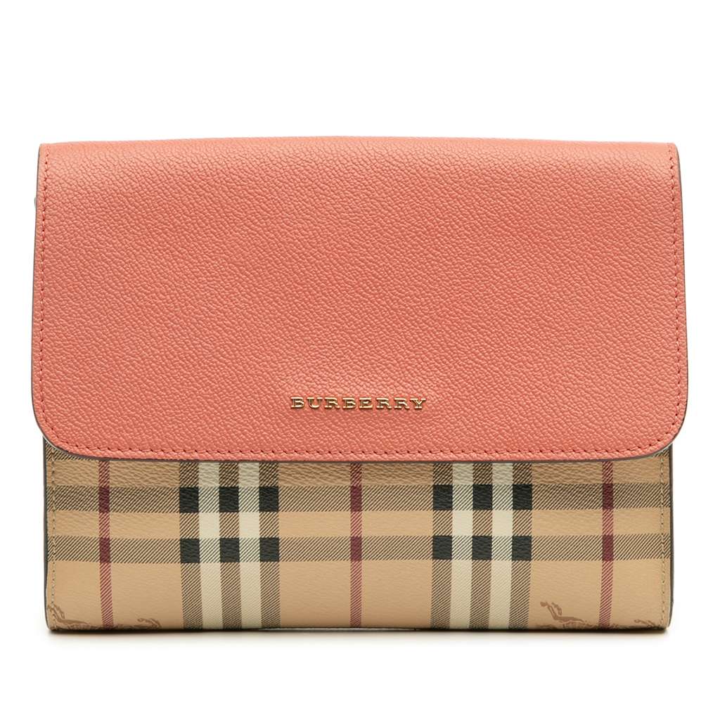 Burberry Haymarket Check Coated Canvas and Calfskin Loxley Crossbody
