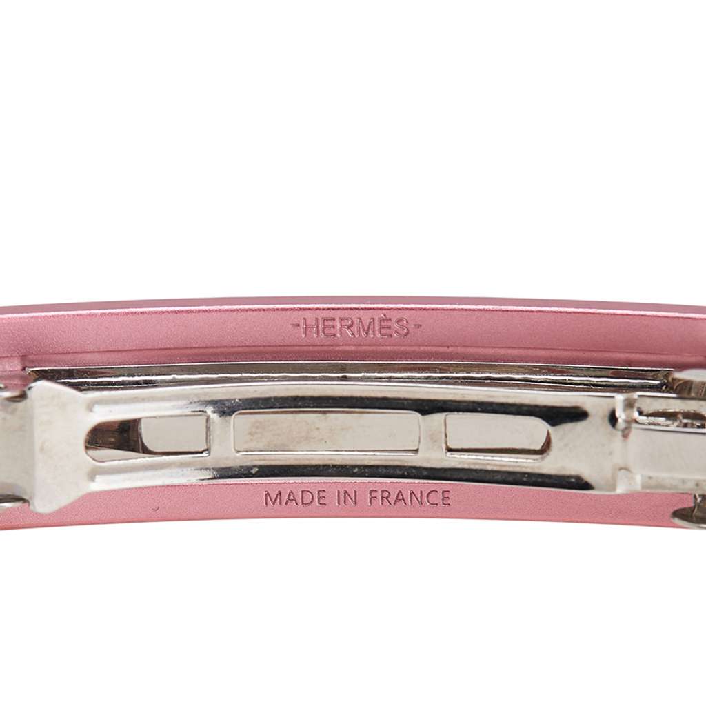 Hermès Aluminum Caprice PM Hair Clip - Image 6